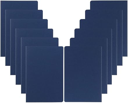 24 Pack 5.5x8.3 inch A5 Line College Ruled Notebook Journals