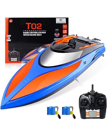 barco teledirigido niños