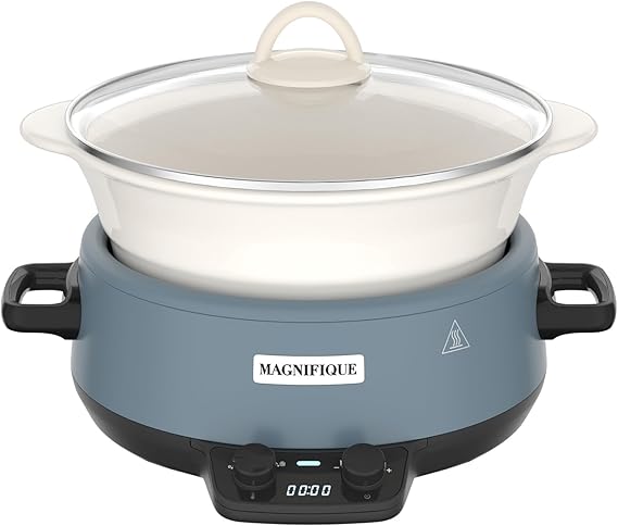 MAGNIFIQUE 5 Quart Programmable Slow Cooker MAGNIFIQUE 5 Quart Programmable Slow Cooker