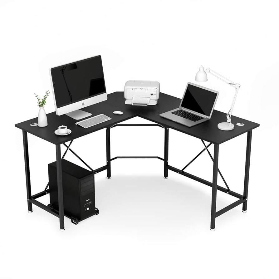 Amazon | パソコンデスク L字デスク pcデスク L字型 デスク 机