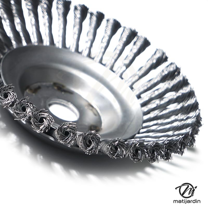 Matijardin - Tête brosse désherbage débroussailleuse Master 360 Universelle Ø 230 mm Alésage 20 mm