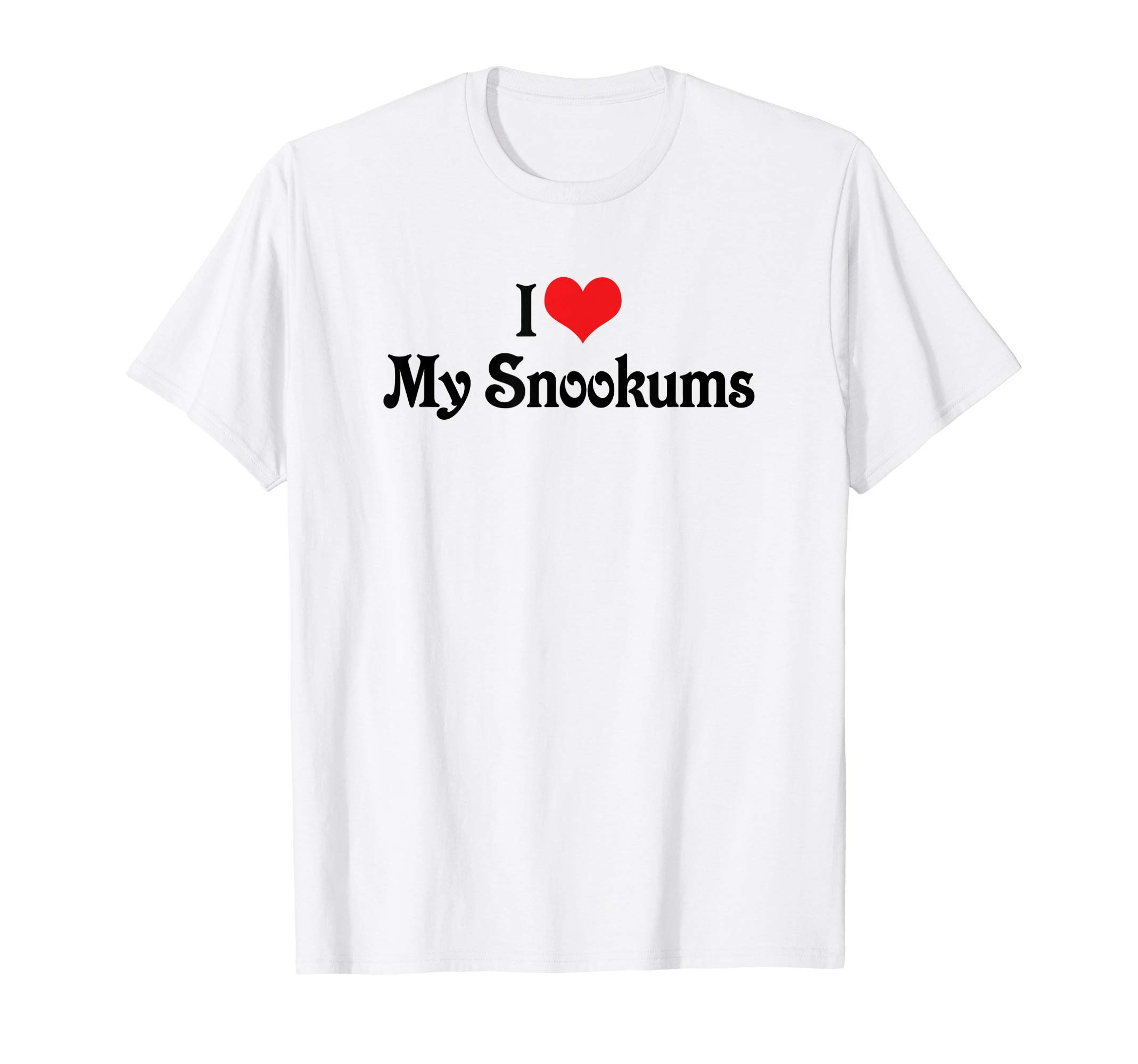 I Love Heart My Snookums - Boyfriend Girlfriend Lovers Shirt T-Shirt