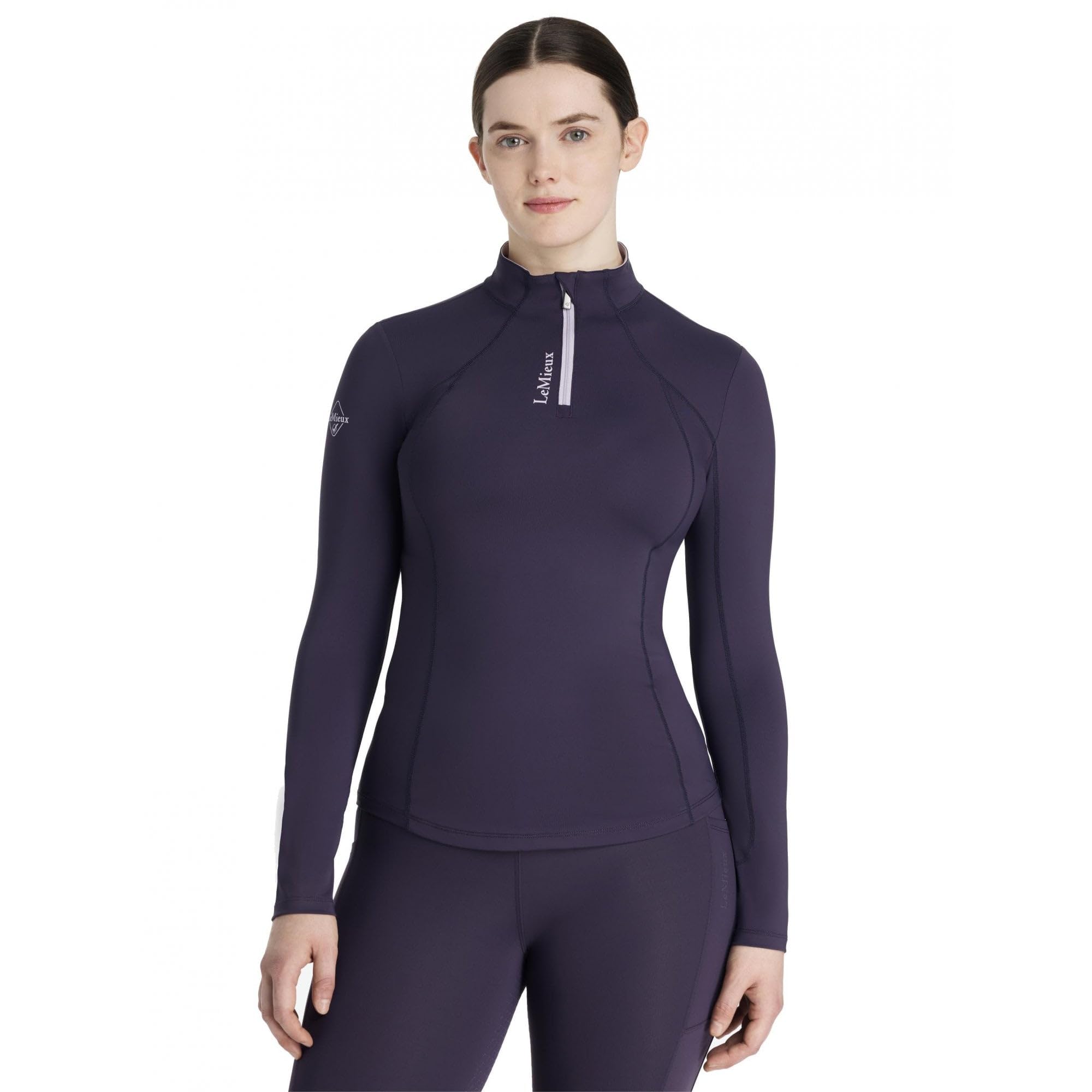 Lemieux Women's Violet Classic Long Sleeve Riding Shirt