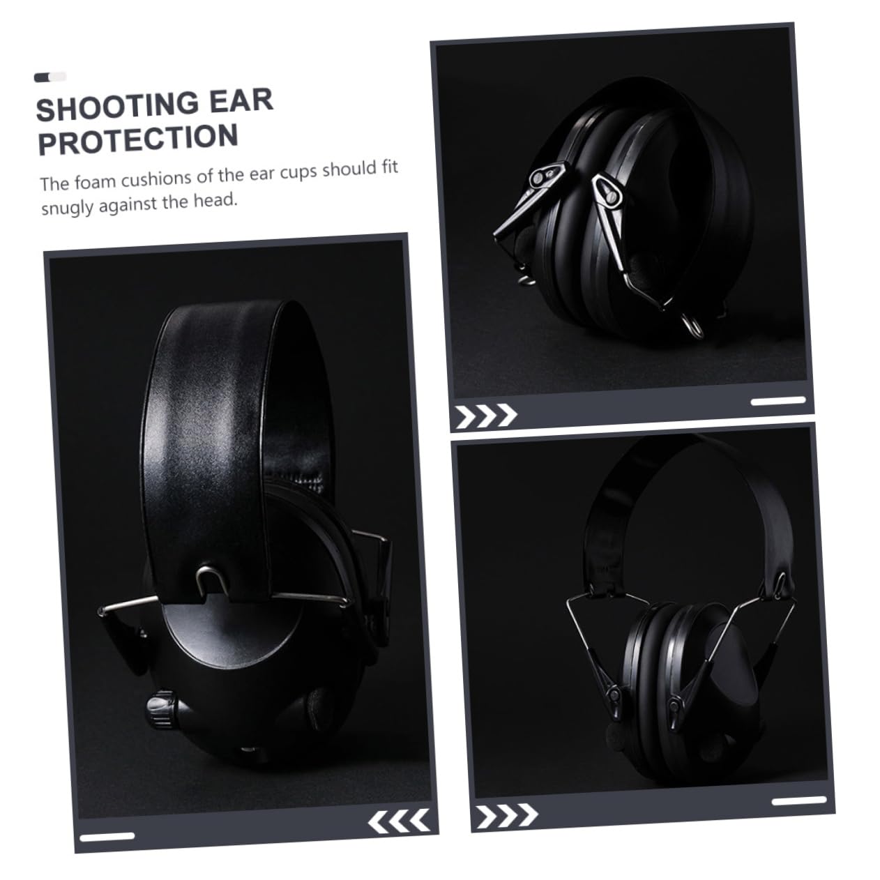 ibasenice Cascos Cancelación Ruido Auriculares Insonorizados Electrónicos Orejeras Protección Auditiva Diadema Aislantes Ruido Almohadillas Espuma