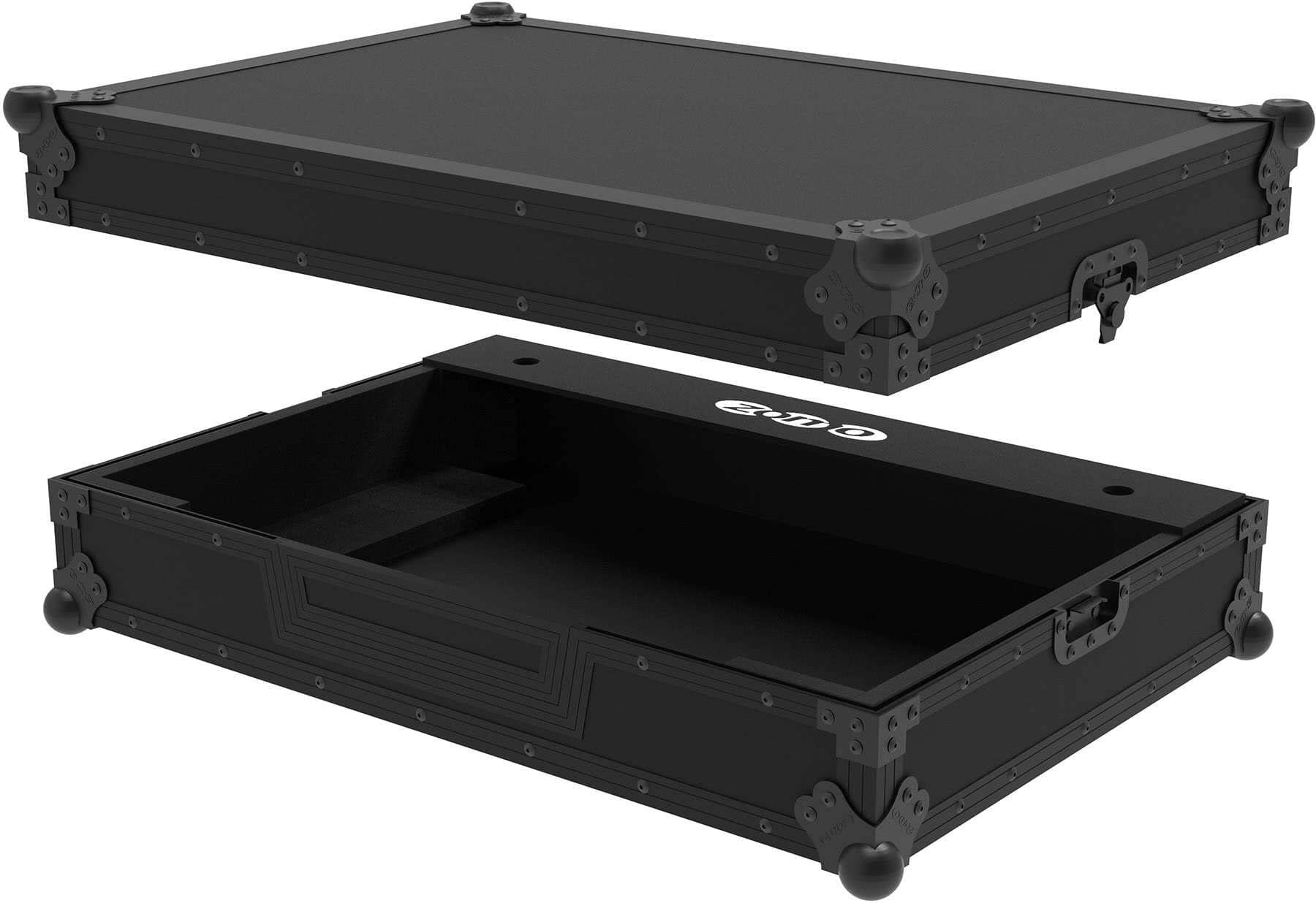 Zomo Flightcase P-DDJ-FLX10 NSE – kompatibel mit Pioneer DJ DDJ-FLX10 – DJ Equipment Case 770 × 530 × 207 mm – Schwarz – Robustes Sperrholz