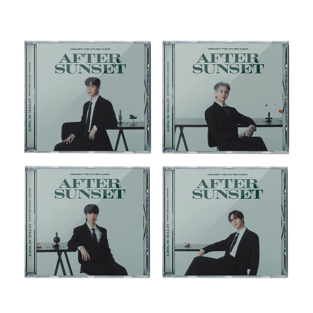 Highlight After Sunset 4th Mini Album Jewel Case All Cover CD