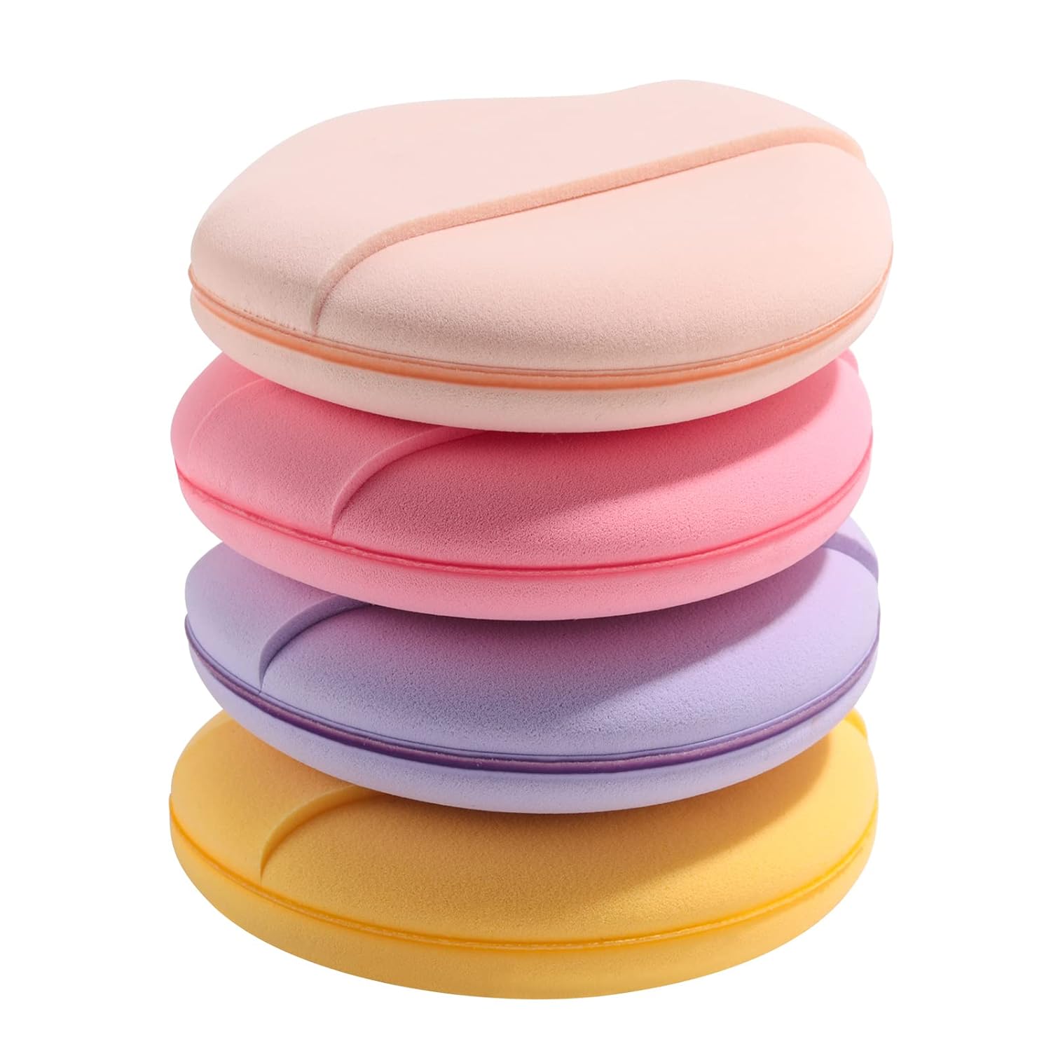 Foundation Sponge BS-MALL Blender Sponge for Liquid, Cream, and Powder, Multi-colored Makeup Sponges Pack of 4 Foundation Sponge BS-MALL Blender Sponge for Liquid, Cream, and Powder, Multi-colored Makeup Sponges Pack of 4