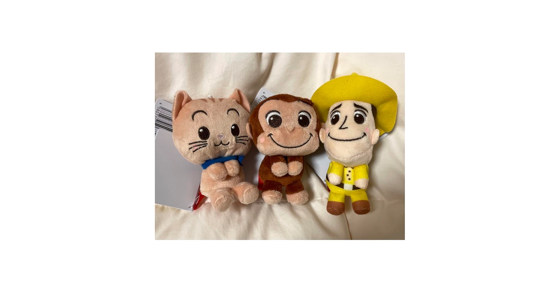 おさるのジョージ&ニョッキ ぬいぐるみ おさるのジョージ ニョッキ マグネット 文具