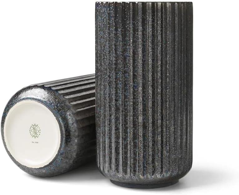 Rosendahl Porcelain Vase h 20.5 cm, Grey, Unique