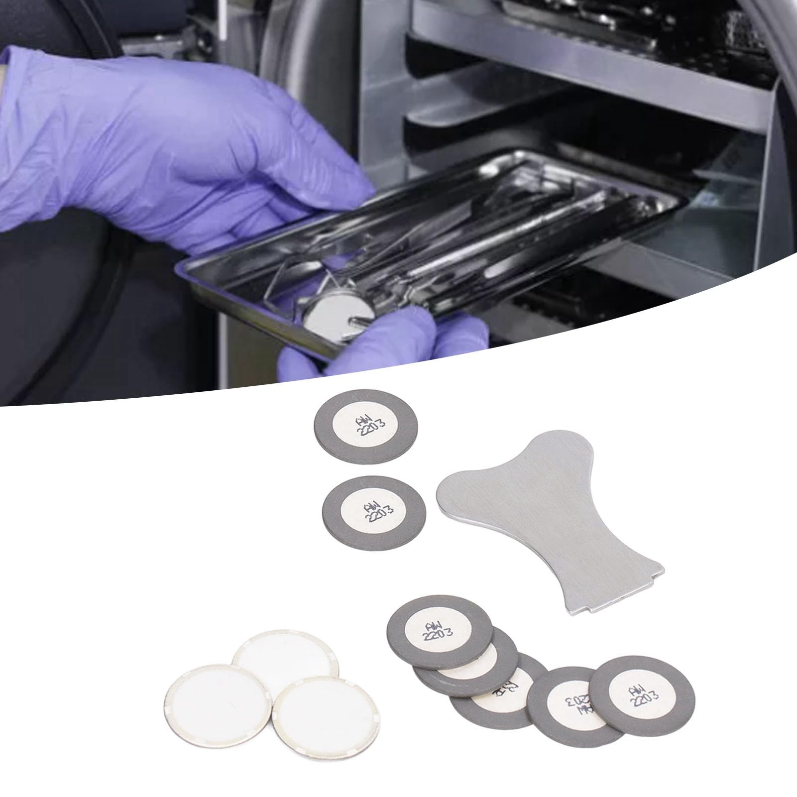 10Pcs nebulizzatore ultrasonico disco di ceramica, Kit di accessori dell'atomizzatore ceramico a ultrasuoni 20 mm, parte dell'umidificatore per l'umidificatore