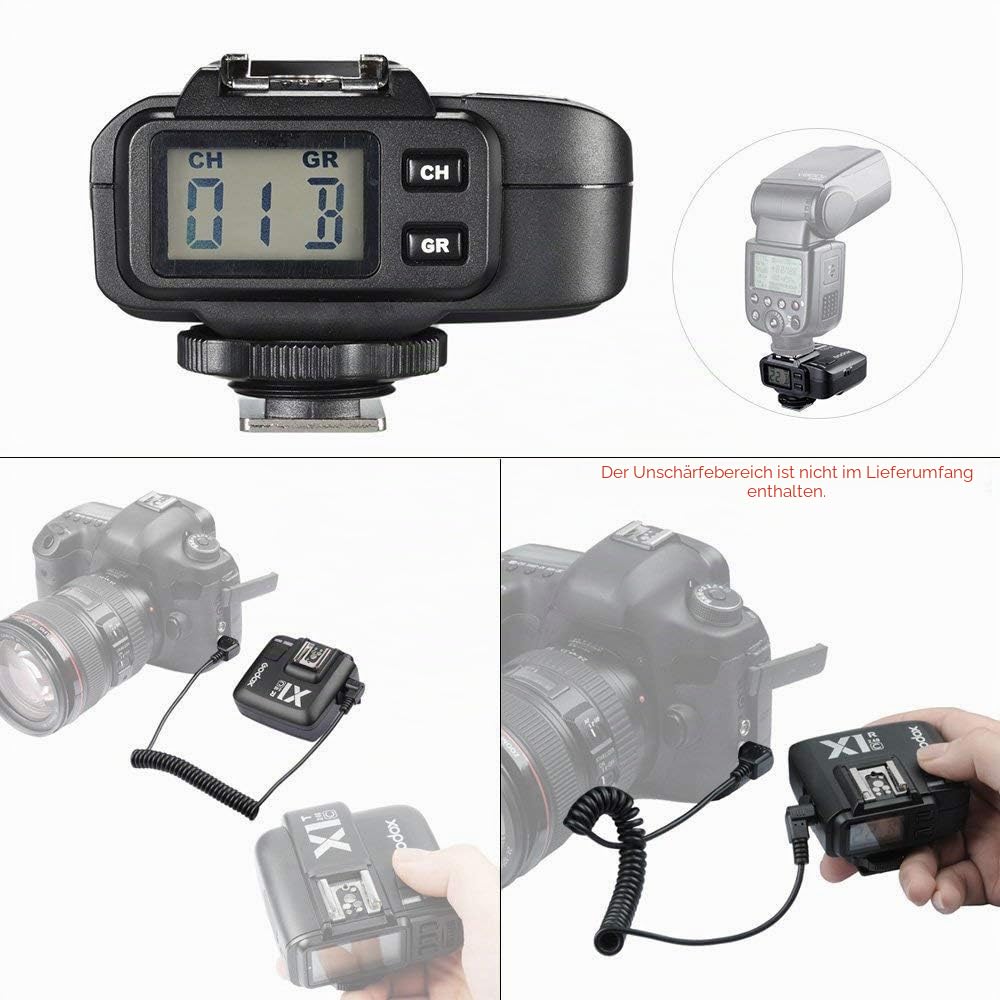 GODOX Récepteur X1R kompatibel mit Canon