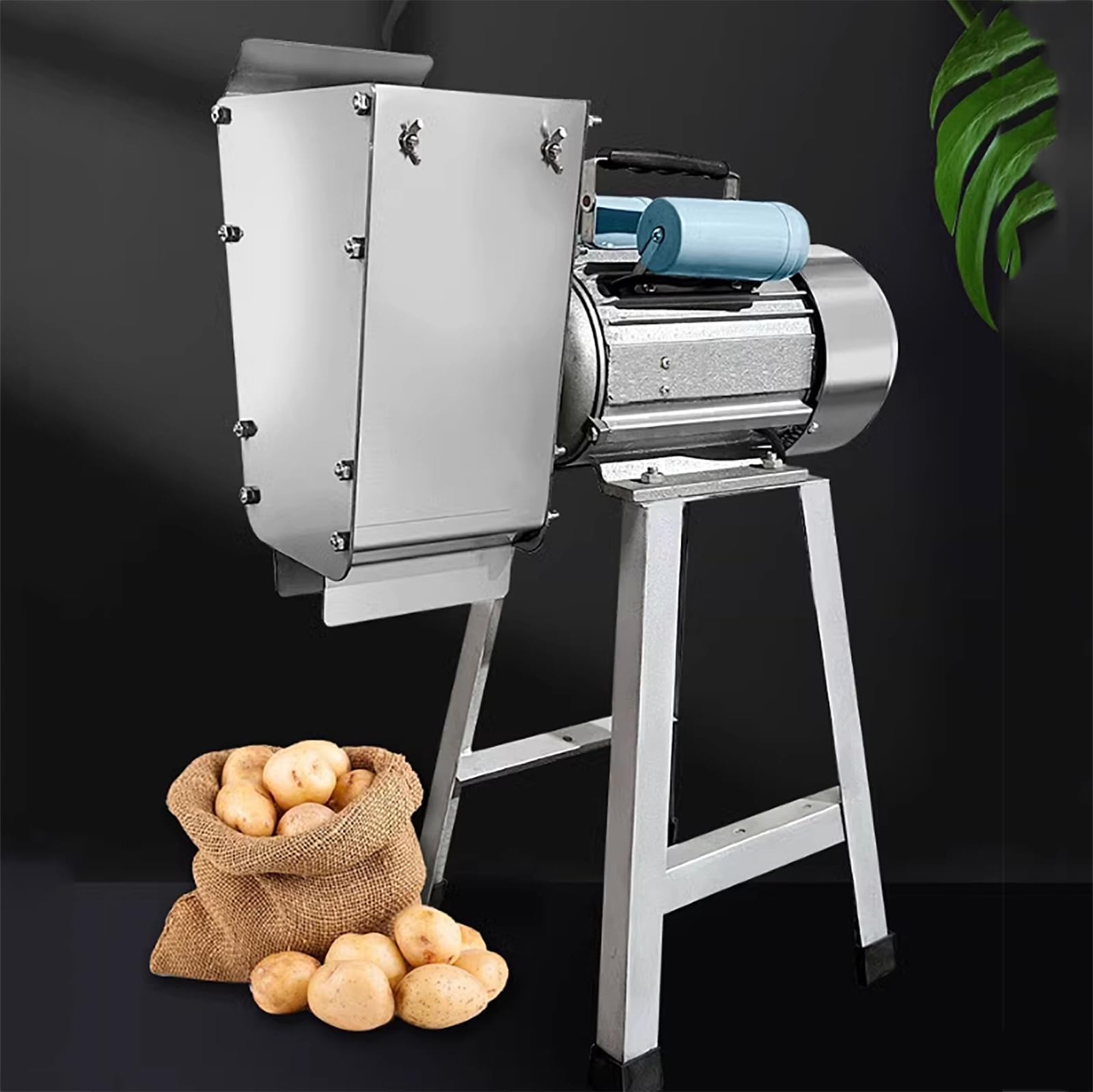 Elektrischer Kartoffelstampfer, 1100-w-edelstahl-kartoffelpressen-schleifrad, Glatt, Zart Und Gut Schmeckend, 100-200 Kg/h Leistung Und Zeitsparend, Für Knoblauch, Tomaten
