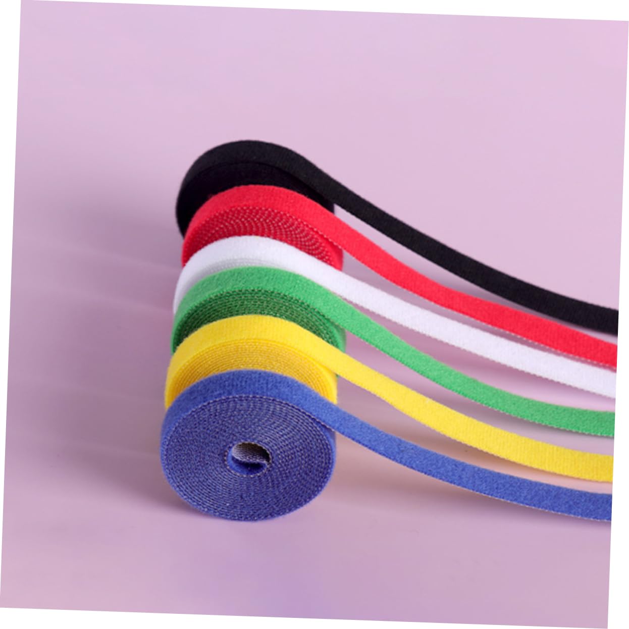 UKCOCO 5 Set Legature per Piante Nylon Resistenti E Riutilizzabili per Giardinaggio Fissaggio Rami E Multi per Ufficio 7 Pezzi*5