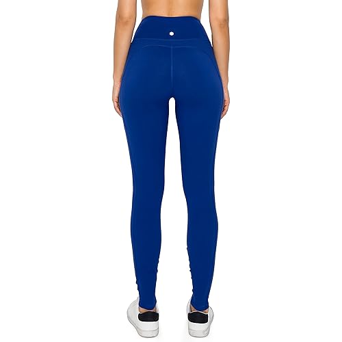 Leggings Depot High Waist Athletic Leggings for Women Tummy Control Pocket Yoga Pants