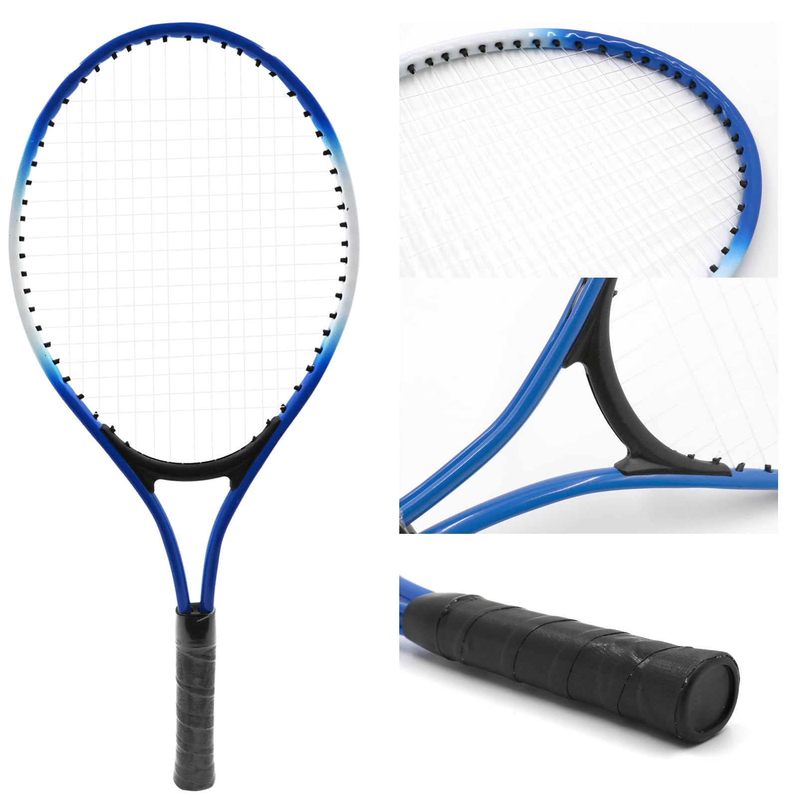Lifup Raquettes de Tennis pour 2 Joueurs, pour Enfants de 5-9 Ans, Raquettes de Tennis avec Sac de Tennis