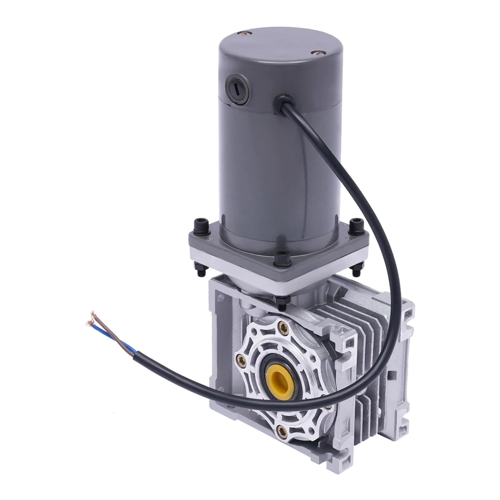 Motore elettrico portatile da 120 W, DC 12 V, 1800 giri/min, riduttore di velocità a vite senza fine regolabile ad alta coppia for uso fai te e industriale