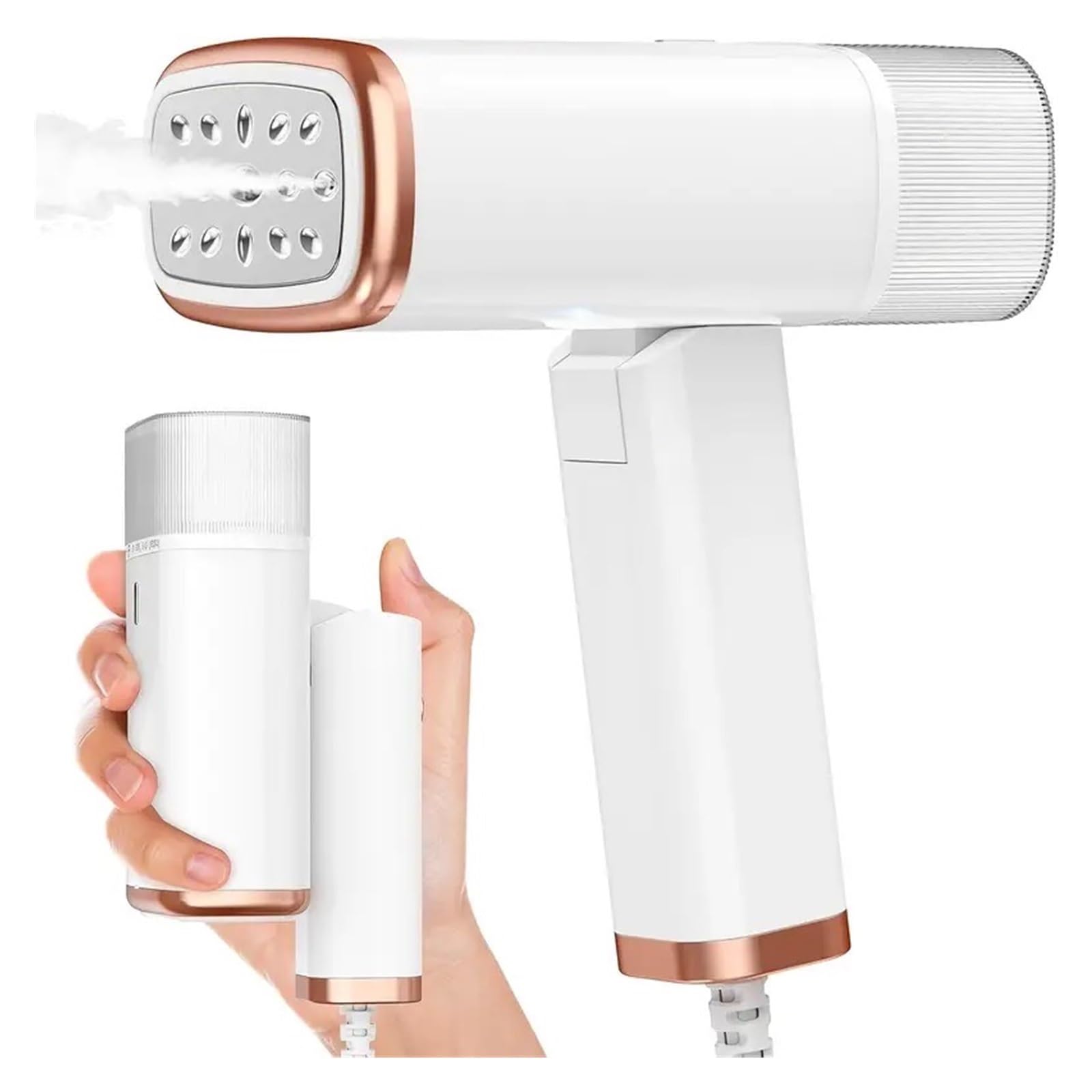 Ferro da stiro portatile, Ferro Da Stiro A E Portatile Con Manico Pieghevole, Riscaldamento Rapido 1000 W, Spazzola For Vestiti Viaggio Dormitorio,per viaggi in ufficio e a casa