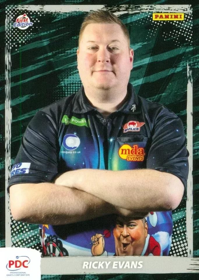Panini 2025 PDC World Championship Ricky Evans Base Trading Card