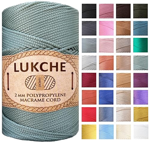 Polyester Macrame Cord 2mm x 251 Yards, 100%...