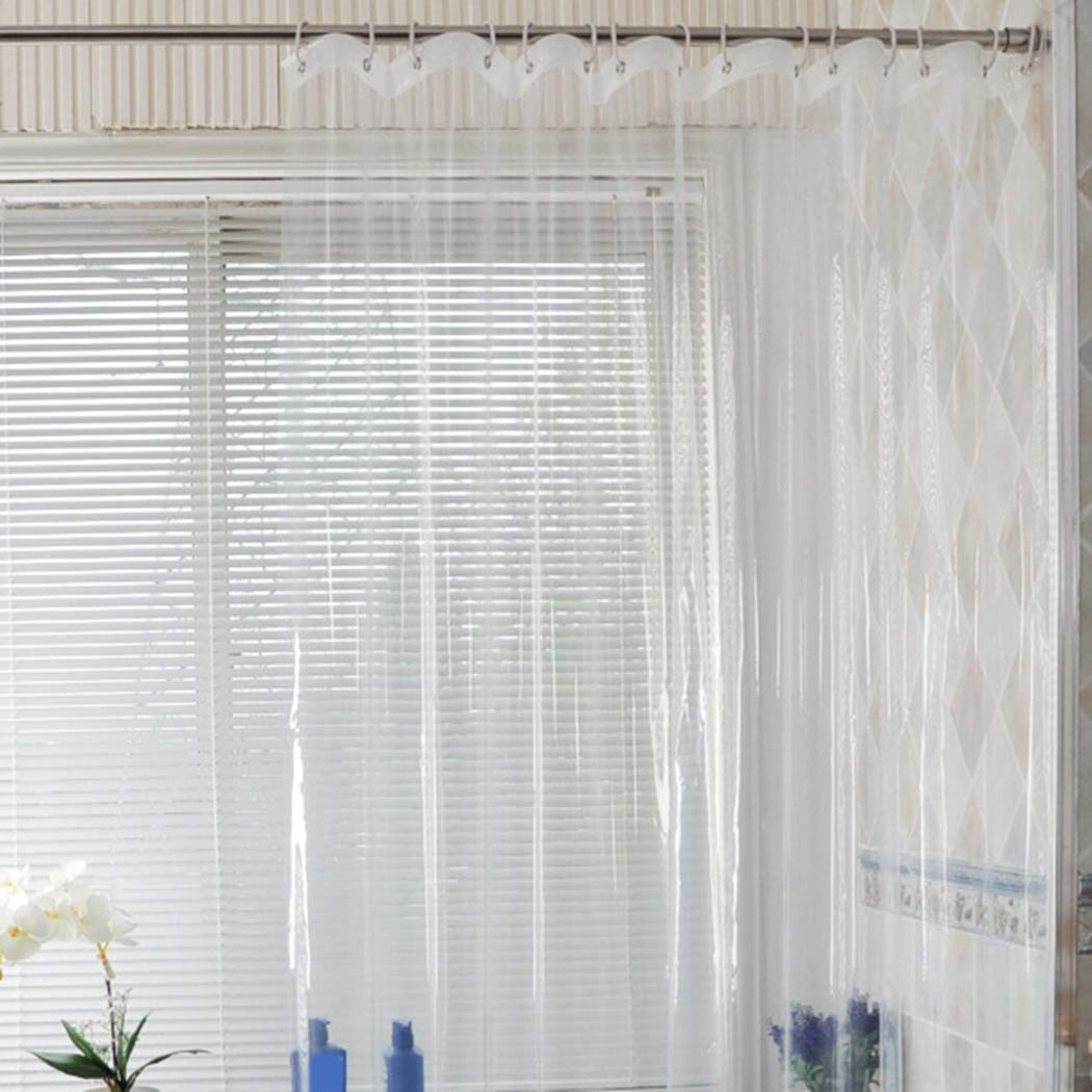 Anjetan Shower Curtain Liner Thickening Clear Bath Liner Curtain