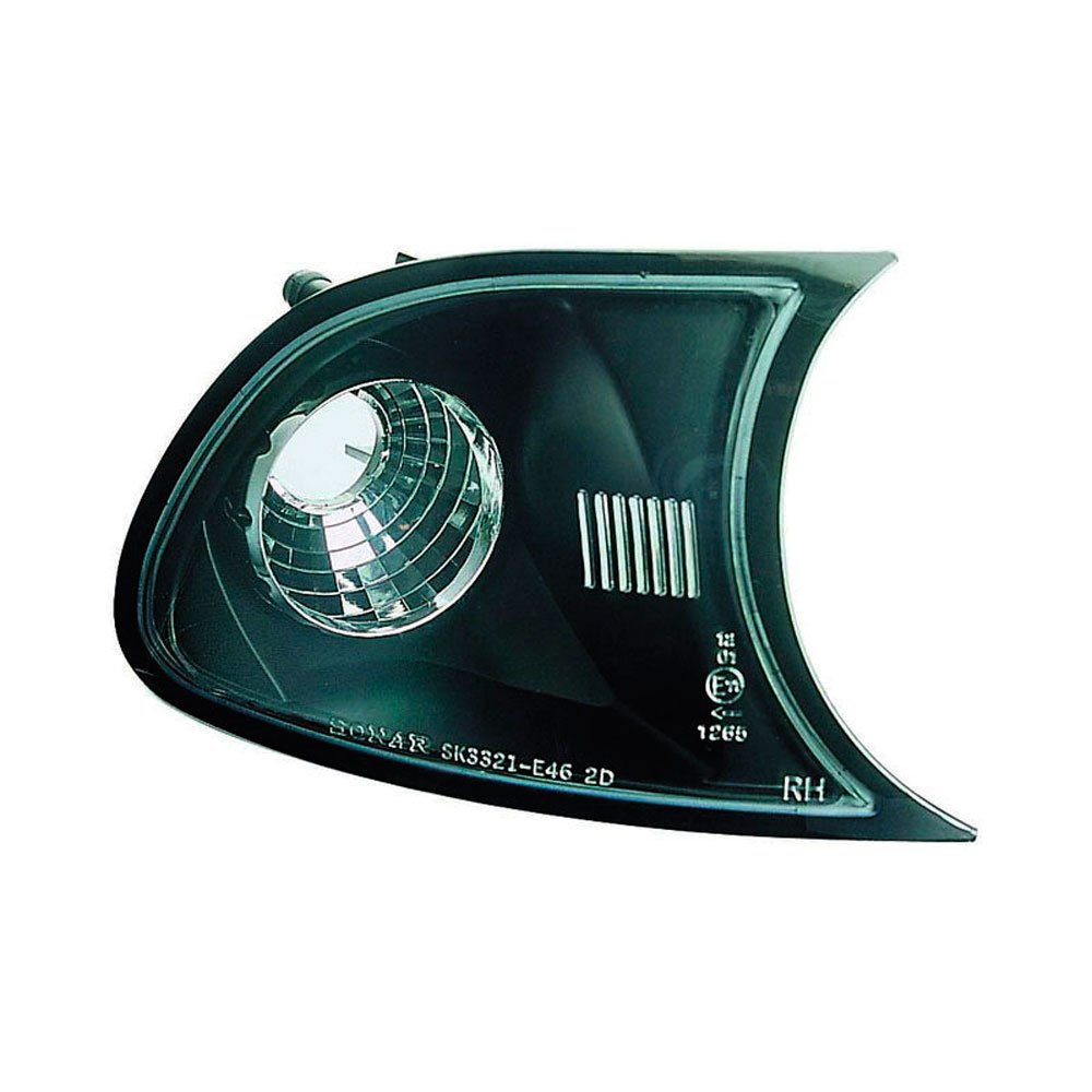 AutoStyle Set Front Indicators compatible with BMW 3-Series E46 Coupe/Convertible 1998-2001 - Black