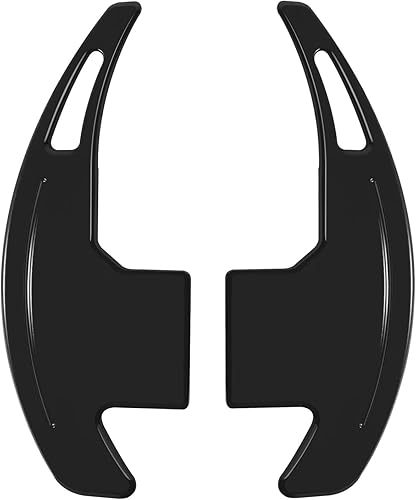 Miniatura 7 de Cubierta extendida para cambio de volante para Ford Mustang 2015 2016 2017 2018 2019 2020 2021 2022 2023 Accesorios de decoración interior aleación