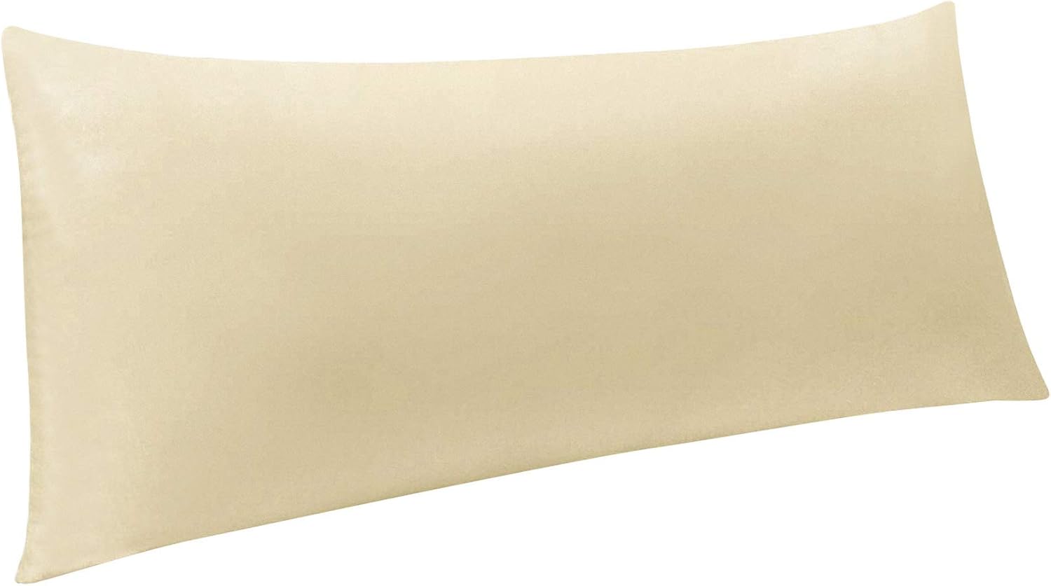 NTBAY Body Pillowcase - Brushed Microfiber 20x54 Pillowcase - Soft, Wrinkle-Free, Fade-Resistant, Stain-Resistant, Light Taupe Body Pillow Cover with Envelope Closure - 20x54 Inches, Light Taupe