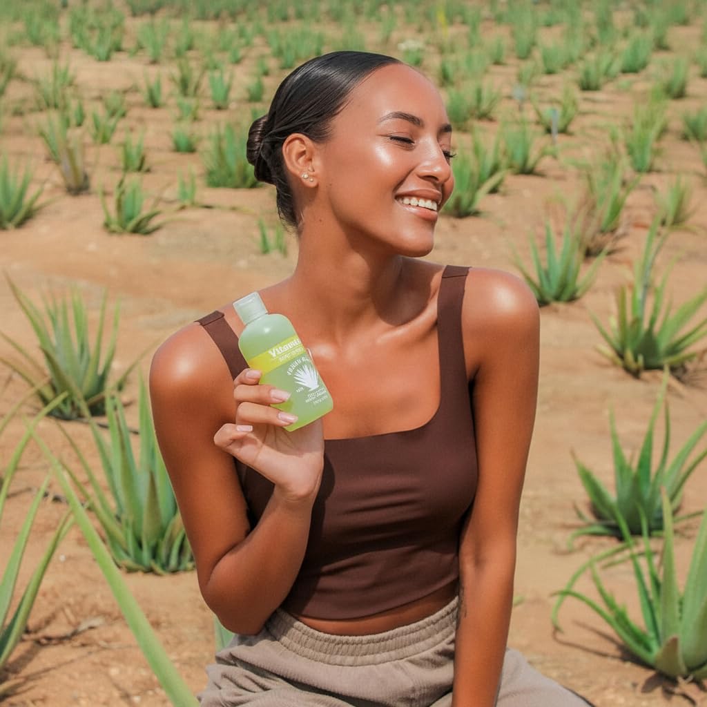Aruba Aloe Vitamin E Oil-Free Moisturizing Skin Care Gel, Face & Body