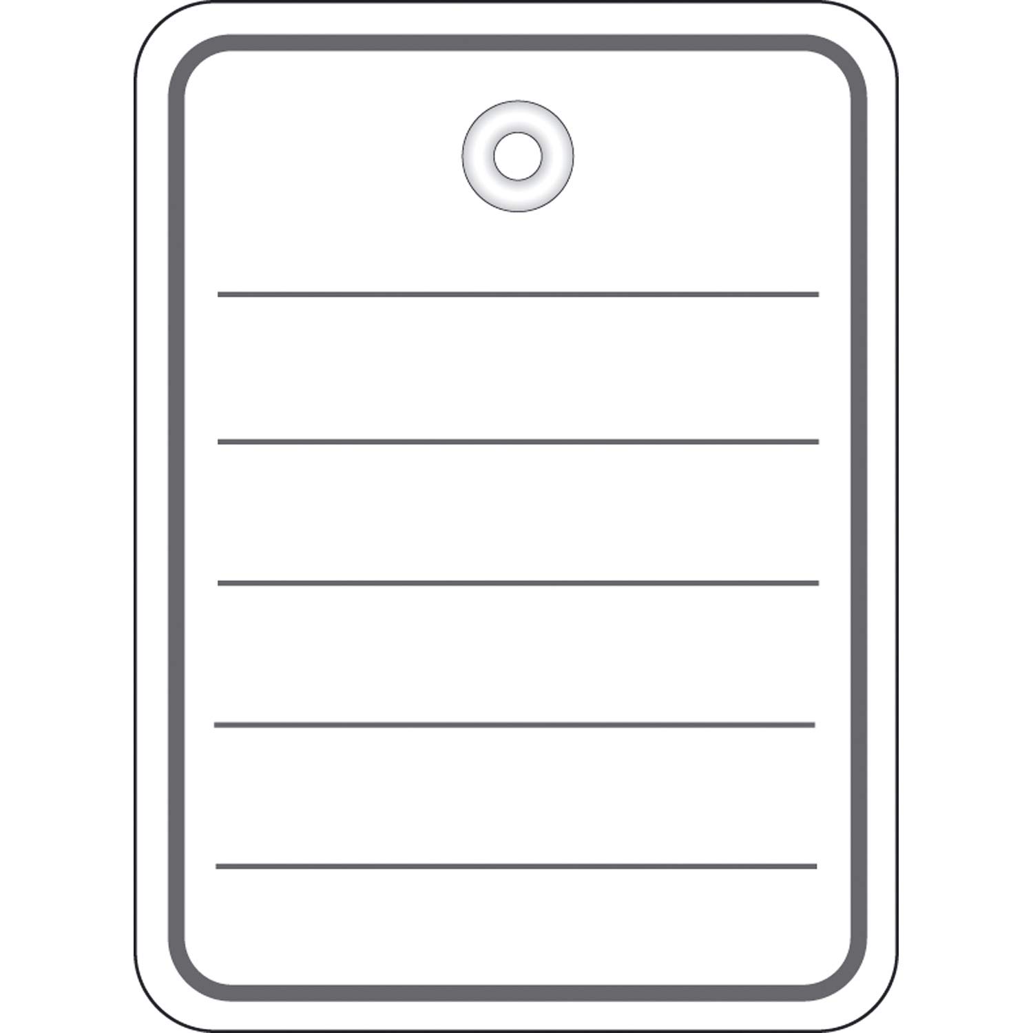 HERMA 6842 zawieszka towarowa z oczkiem, nić i zawleczką (48 x 65 mm, duża, długość nici ok. 8 cm) tabliczki do zawieszania z kartonu do opisywania, 1000 etykiet cenowych, biała