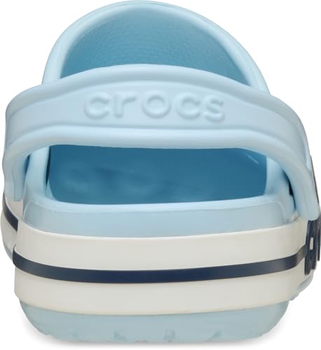 Image of crocs Unisex Adult Bayaband Clogs, Mineral Blue, 10 UK M (M11)