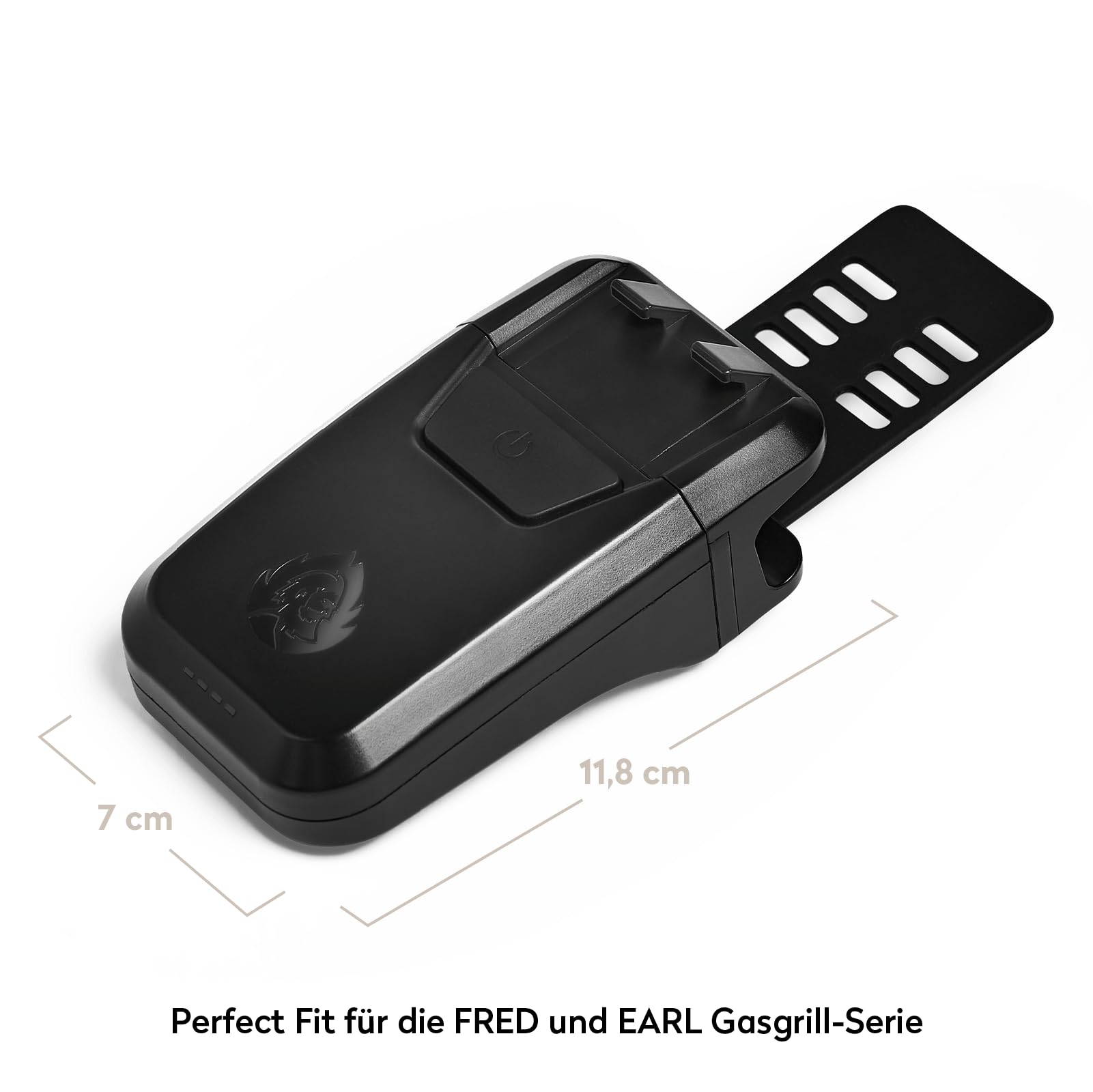 BURNHARD® LED-Grilllicht, magnetische Grillbeleuchtung, Grilllampe, Helligkeit: 120 Lumen, stromsparender Neigungssensor, akkubetriebene Lampe, Fast-Charging-Funktion, bis 69 Stunden Leuchtdauer