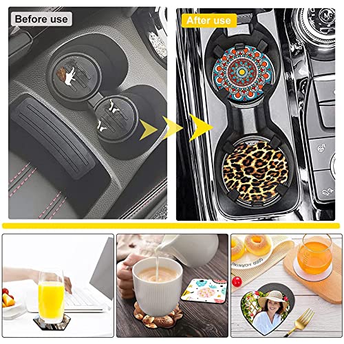 Sous-verres sublimation professionnels pour transfert de chaleur net - 3