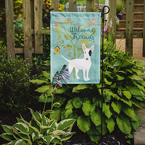 Drapeau jardin Bull Terrier de qualité supérieure au design multicolore - 3