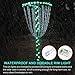 Waybelive LED Disc Golf Lights, Remote Control Disc Golf Rim Light for Disc Golf Basket, C Battery Box, 16 Color Change by Yourself, Waterproof, Super Bright to Play at Night