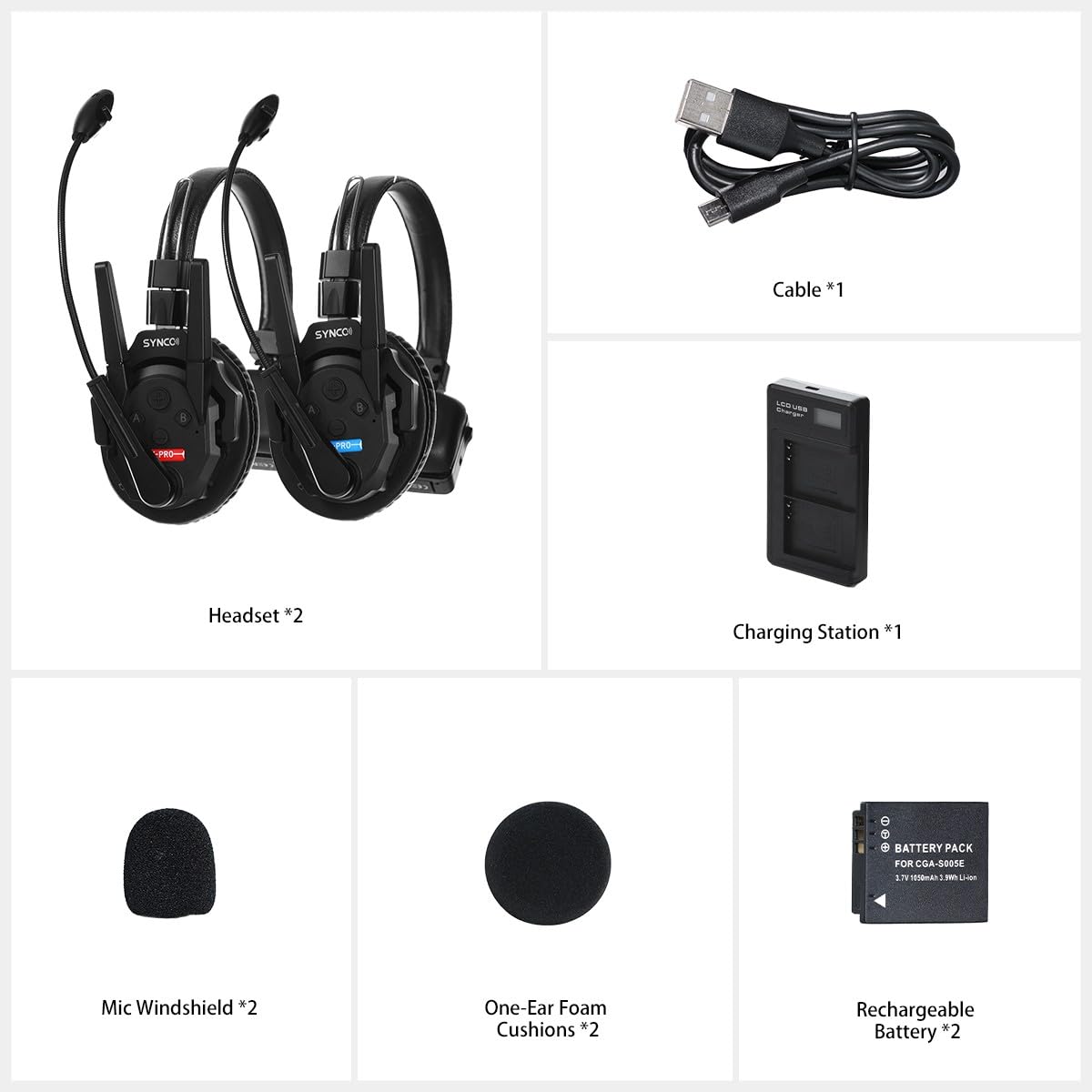 Amazon.com : SYNCO XTalk Pro2 XPro X2 2.4GHz Wireless