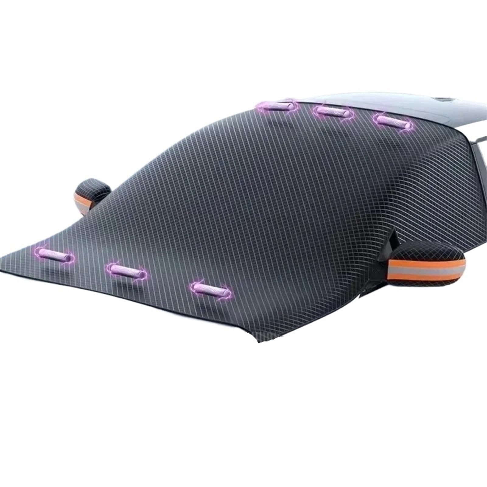 Pokrowiec na samochód Uniwersalny SUV Snow Protector Osłona na przednią szybę samochodu przeciwśnieżna z magnesami Premium Oxford Cloth Frost Protection Pełne osłony samochodowe