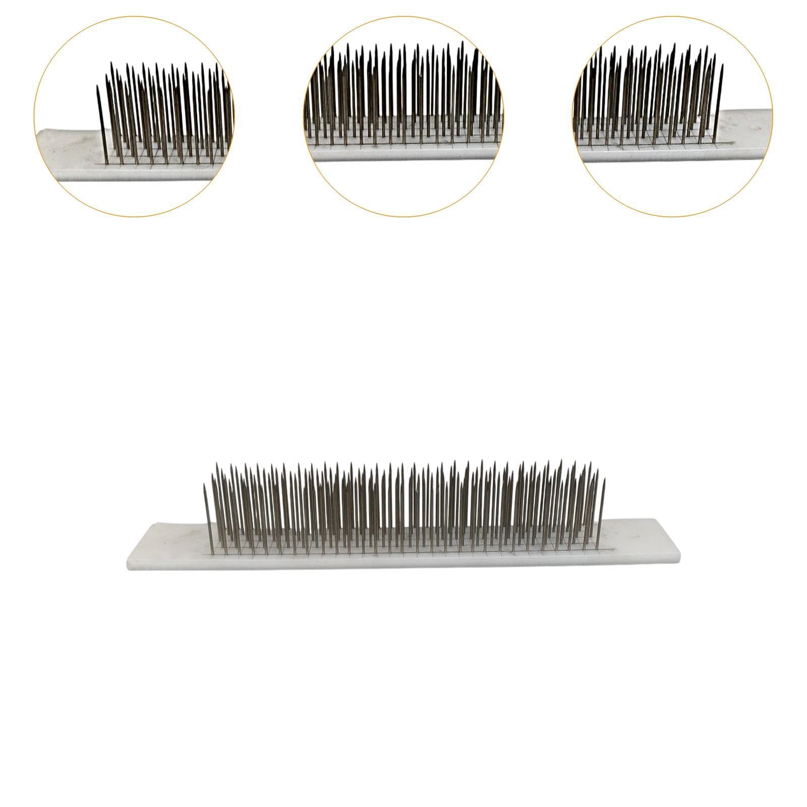 B Baosity Soporte de Pelo Base para Pelucas Tarjeta de Dibujo Herramienta para Extensión Accesorios de Peluca con Estructura Metálica Adecuada para Ordenar Y Fi, 34 Cm X 8 Cm