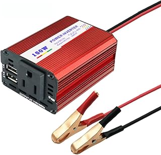 GoolRC 150W Car Power Portable Inverter DC 12V to AC 110V 3.1A Dual USB Output C - Compare price