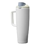 Owala FreeSip Tumbler - Stainless Steel - 40-oz. - Mint/White (Iced Breeze) (Amazon)
