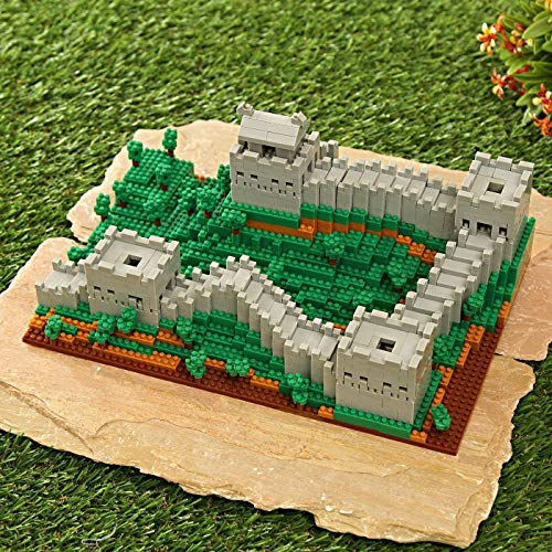 Modbrix Bausteine Chinesische Mauer Architektur Bauset Konstruktionsspielzeug 1719 Nano Klemmbausteine
