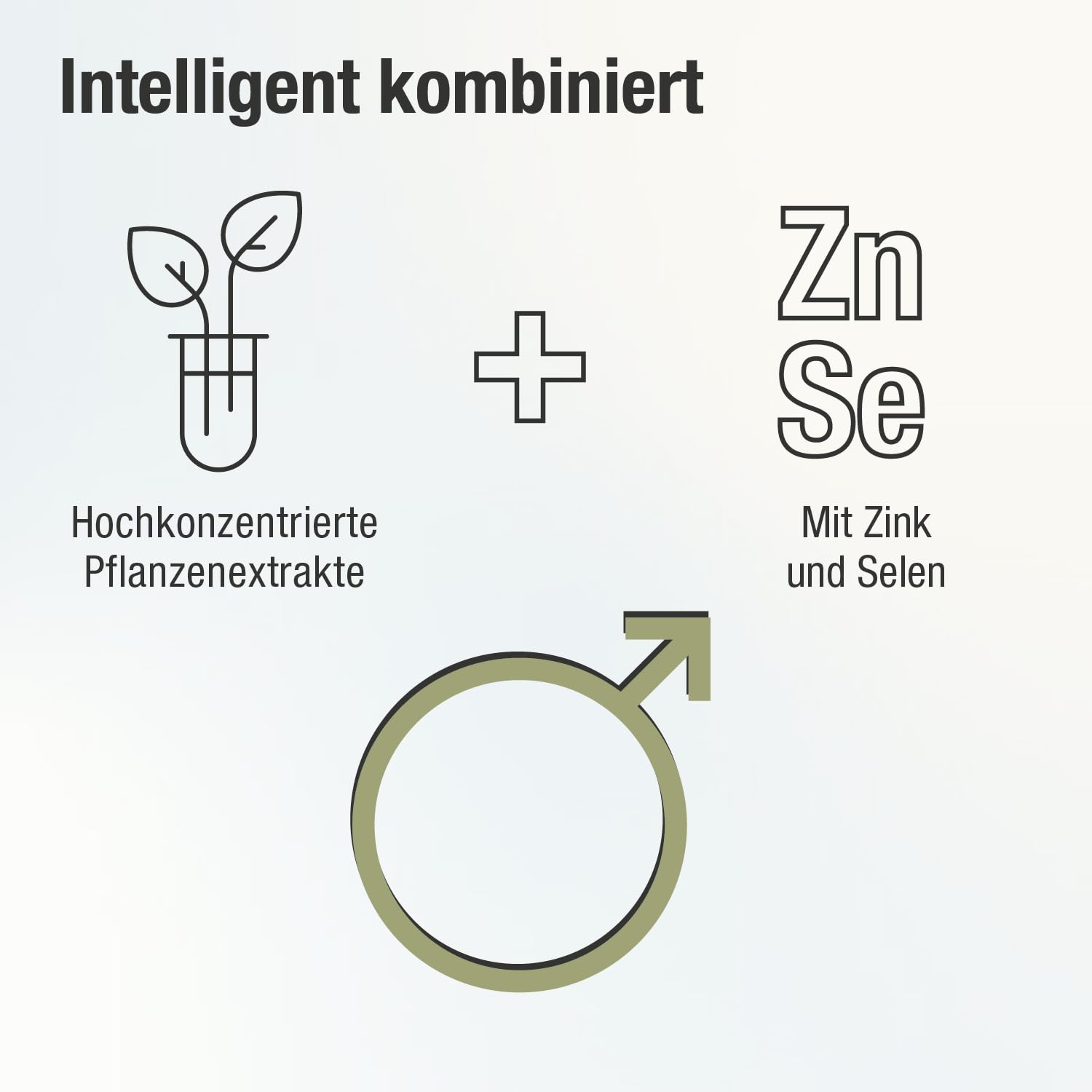 Prostata Kapseln - Sägepalmenextrakt (saw palmetto) - natürliche Extrakte aus Kürbiskernen, Granatapfelschale & Brennnesselwurzel - Selen & Zink für den Testosteronspiegel, 180 Kapseln für 3 Monate