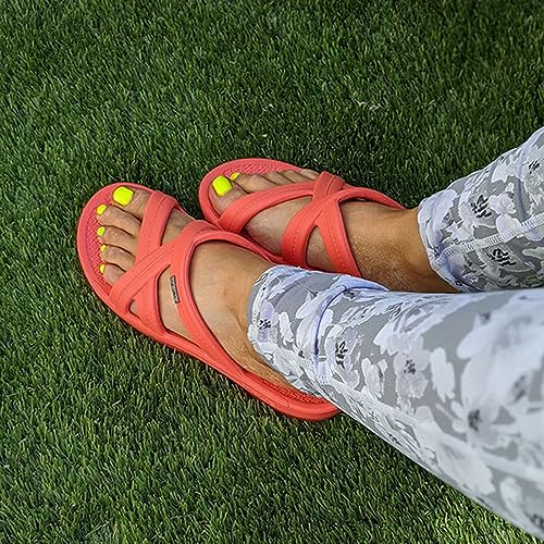 Image of Telic Women's Mallory Lightweight Comfort Sandal Slides with Arch Support