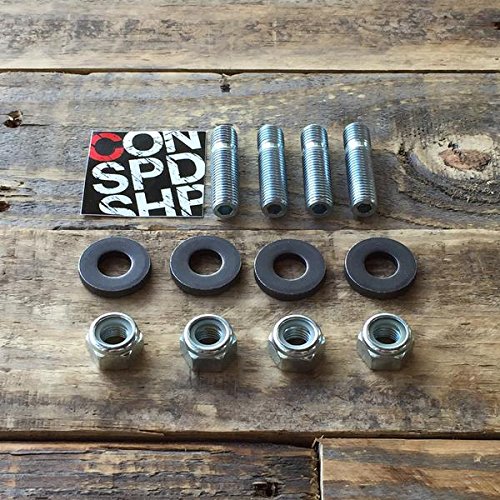 Compatible with BMW E30 E28 E36 318ti Z3 | Differential Stud Kit – 38mm | Grade 10.9 Corrosion-Resistant Hardware | Simplifies Install | Made in USA