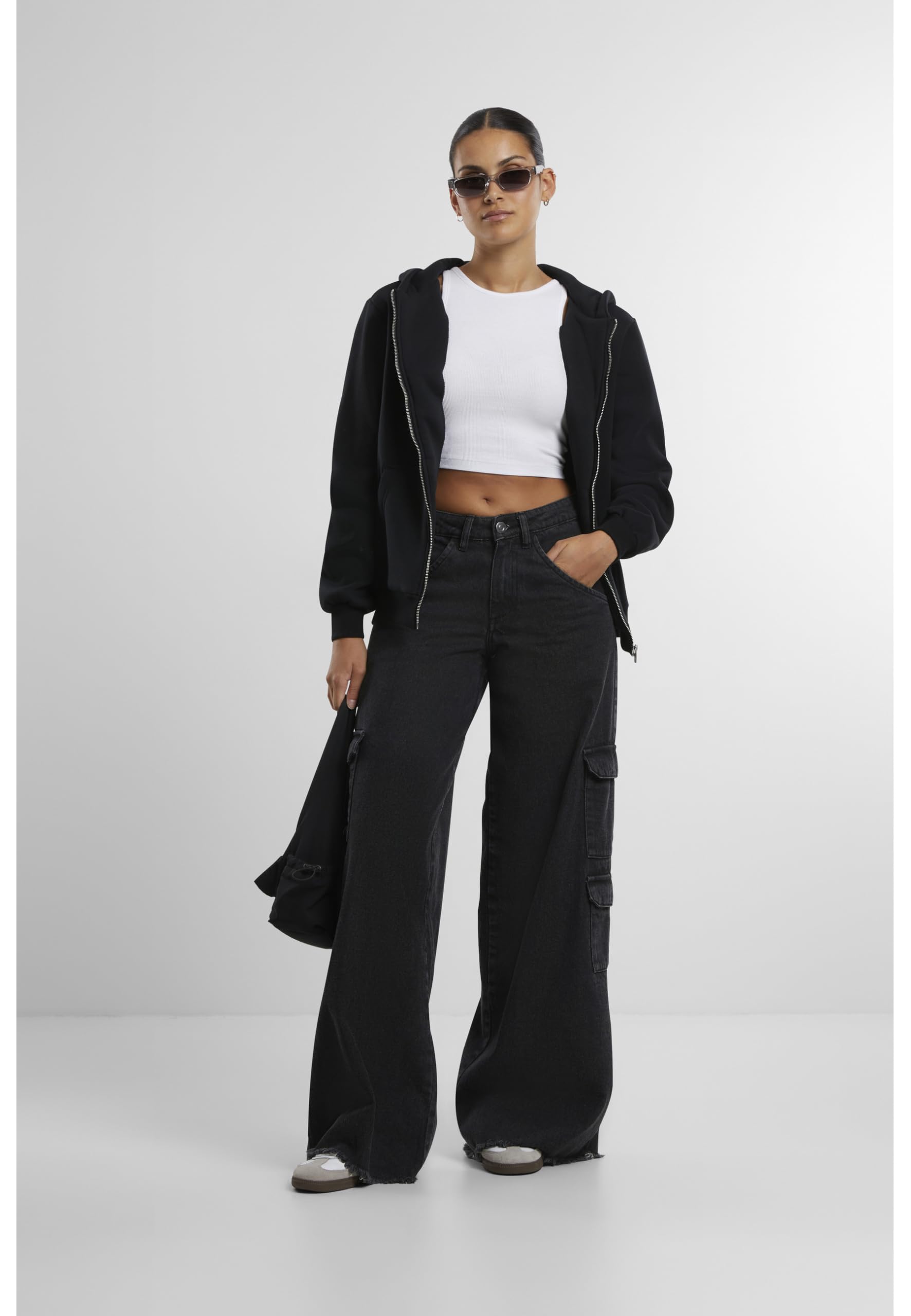 Miss Tee Romantic Dreamers Ladies Fluffy Zip Hoody