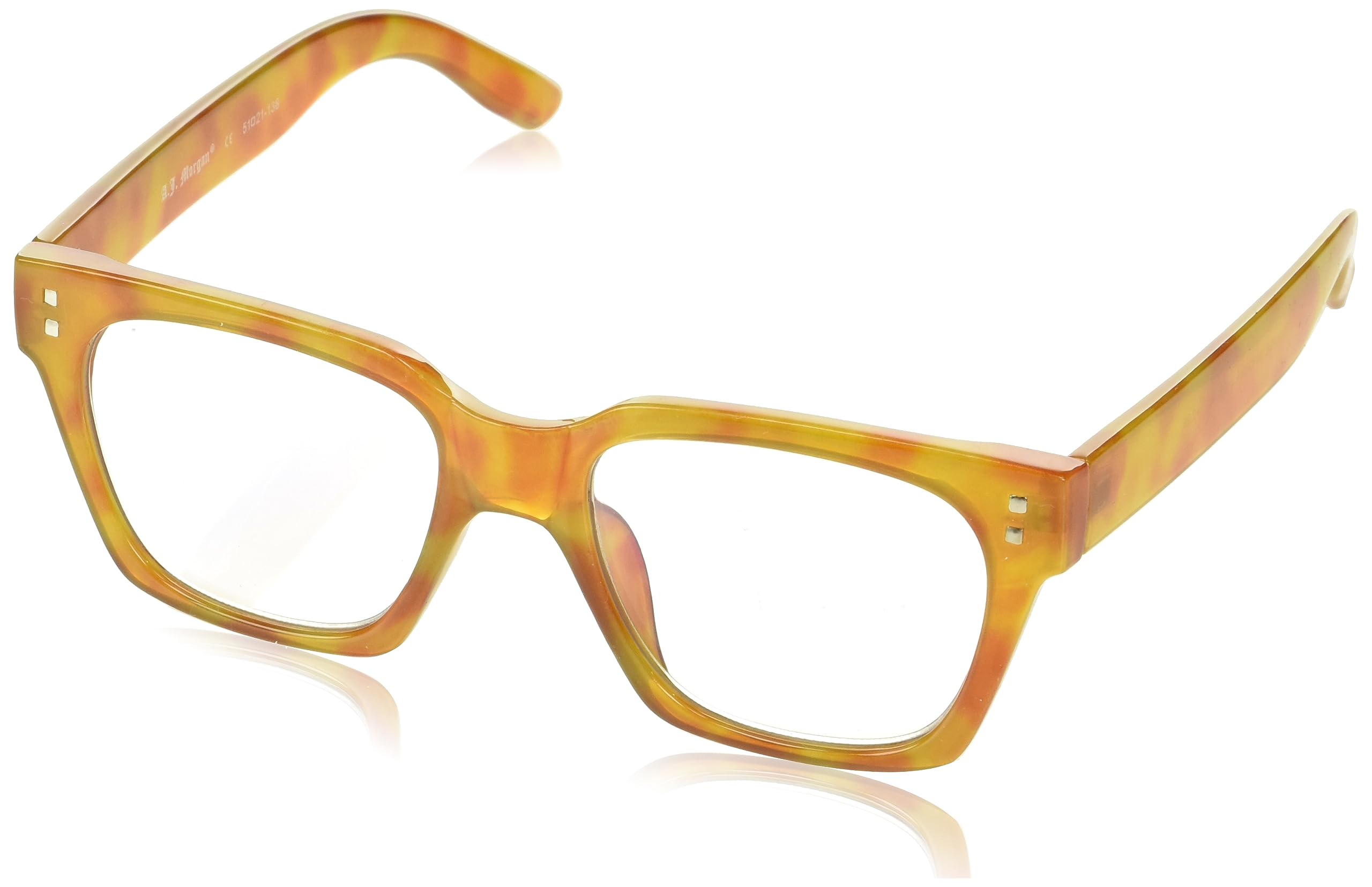 A.J. Morgan Eyewear OPTIMISTIC - Blue Light Blocking Computer Readers, Light Tort, 54mm