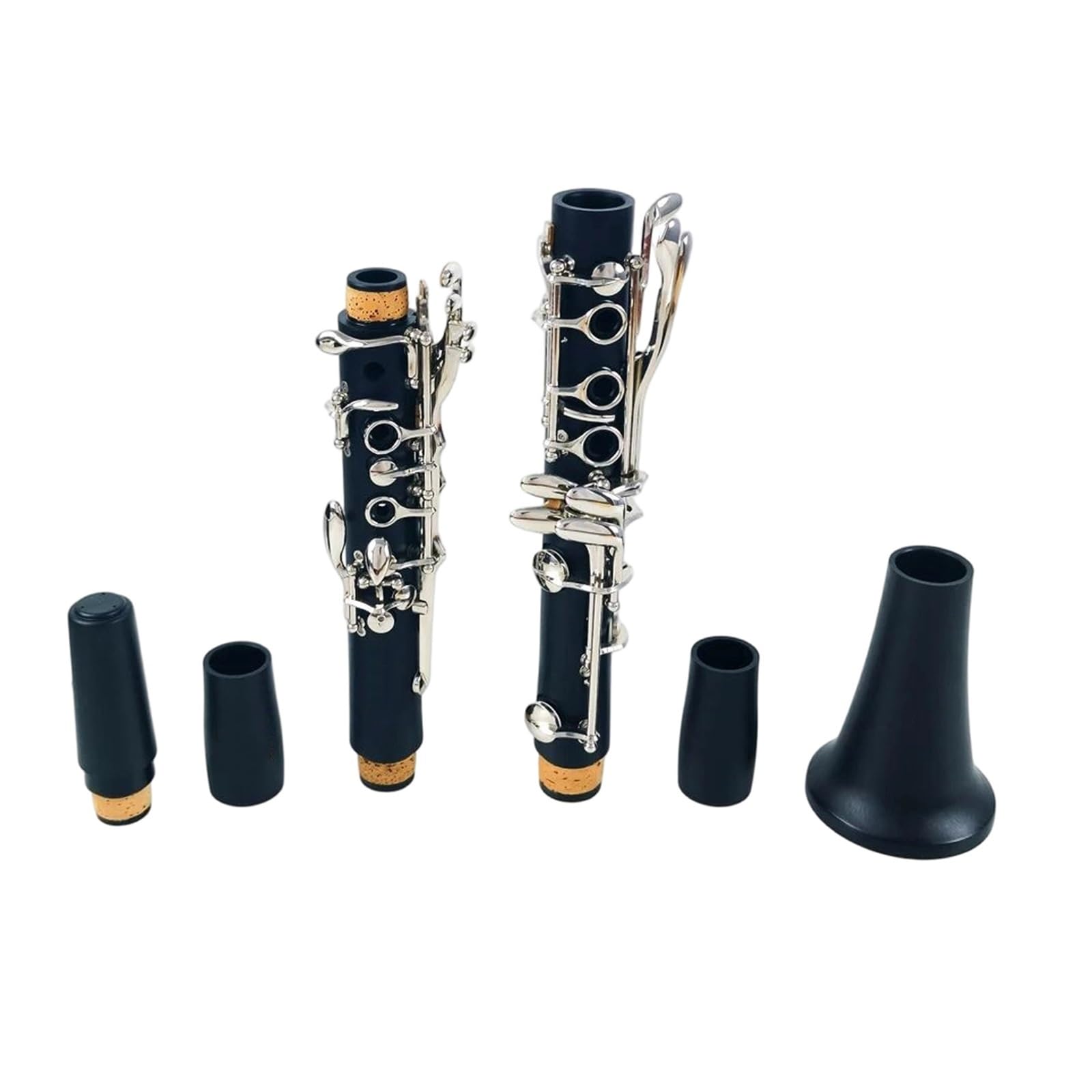 Początkujący Klarnet Klarnet Z Twardą Gumą BB Tone 17 Klawiszy Instrumenty Muzyczne Dęte Drewniane