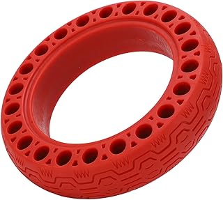 60/70‑6.5 Rubber Electric Scooter Solid Tire, Multicolor Honeycomb Hollow Explosion-Proof Tire for Ninebot MAX G30D/G30P Electric Scooter Accessory