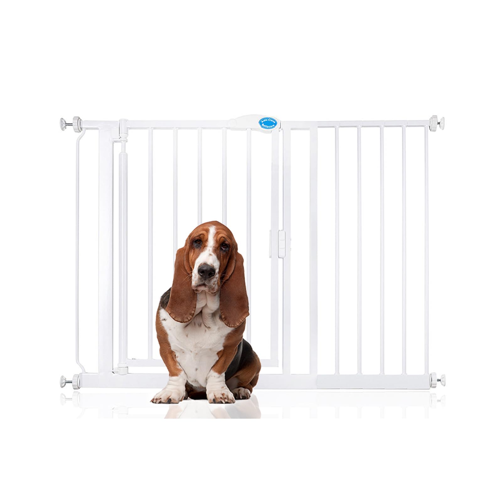 Bettacare Auto Close Pet Gate, 75cm - 82cm, Matt Black, Pressure Fit Stair Gate for Dog & Puppy, Safety Barrier for Doors Hallways and Spaces, Easy Installation — view 29