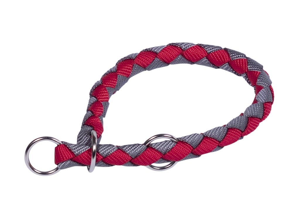 Nobby Corda choker grey width: 25 mm; length: 69-83 cm + 66 cm.