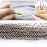 100% Human Hair False Brows for Men and Women Re-Usable Lace Base Fake Eyebrows Black Color (MM-A2)